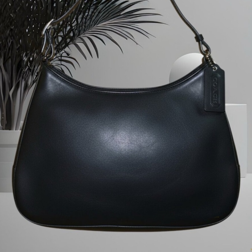 Coach Black Leather Handbag - Timeless Heritage, Excellent Condition - NWOT